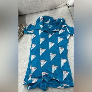 Kickee Pants Pizza Romper